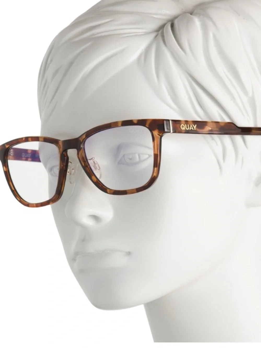 NEW QUAY Hardwire Tortoise reading glasses +1.50 with blue light-filtering $120